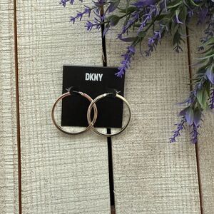 DKNY Hoop Earrings